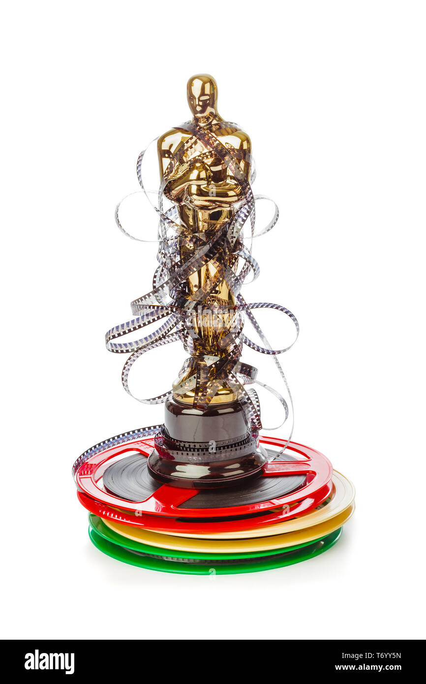 Attribution de cérémonie des Oscars et film de cinéma Banque D'Images