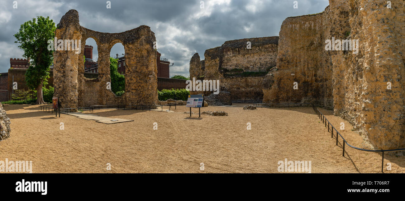 Ruines de l'abbaye, la lecture Berkshire Royaume Uni Banque D'Images