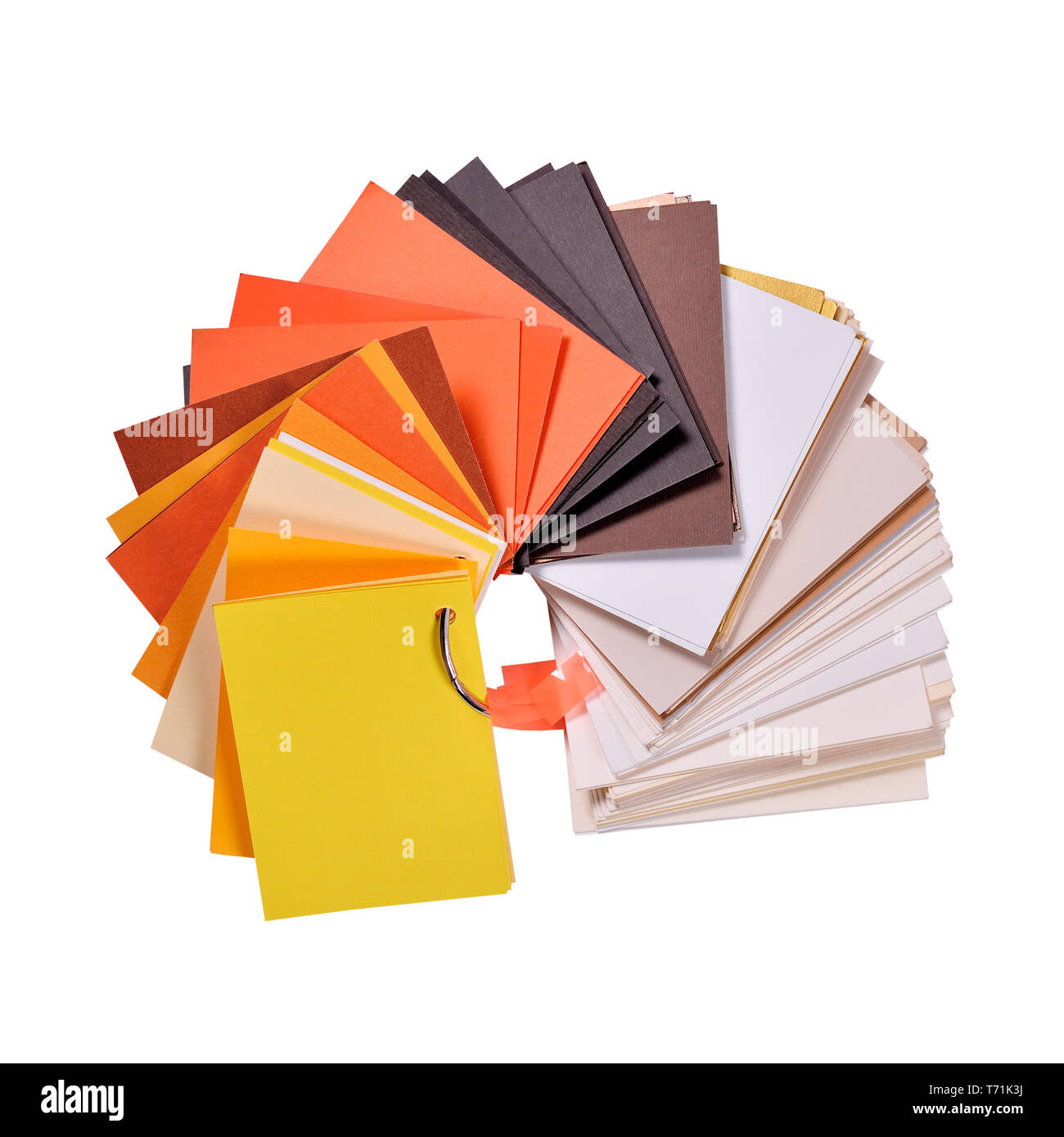 Motifs couleur papier Banque D'Images