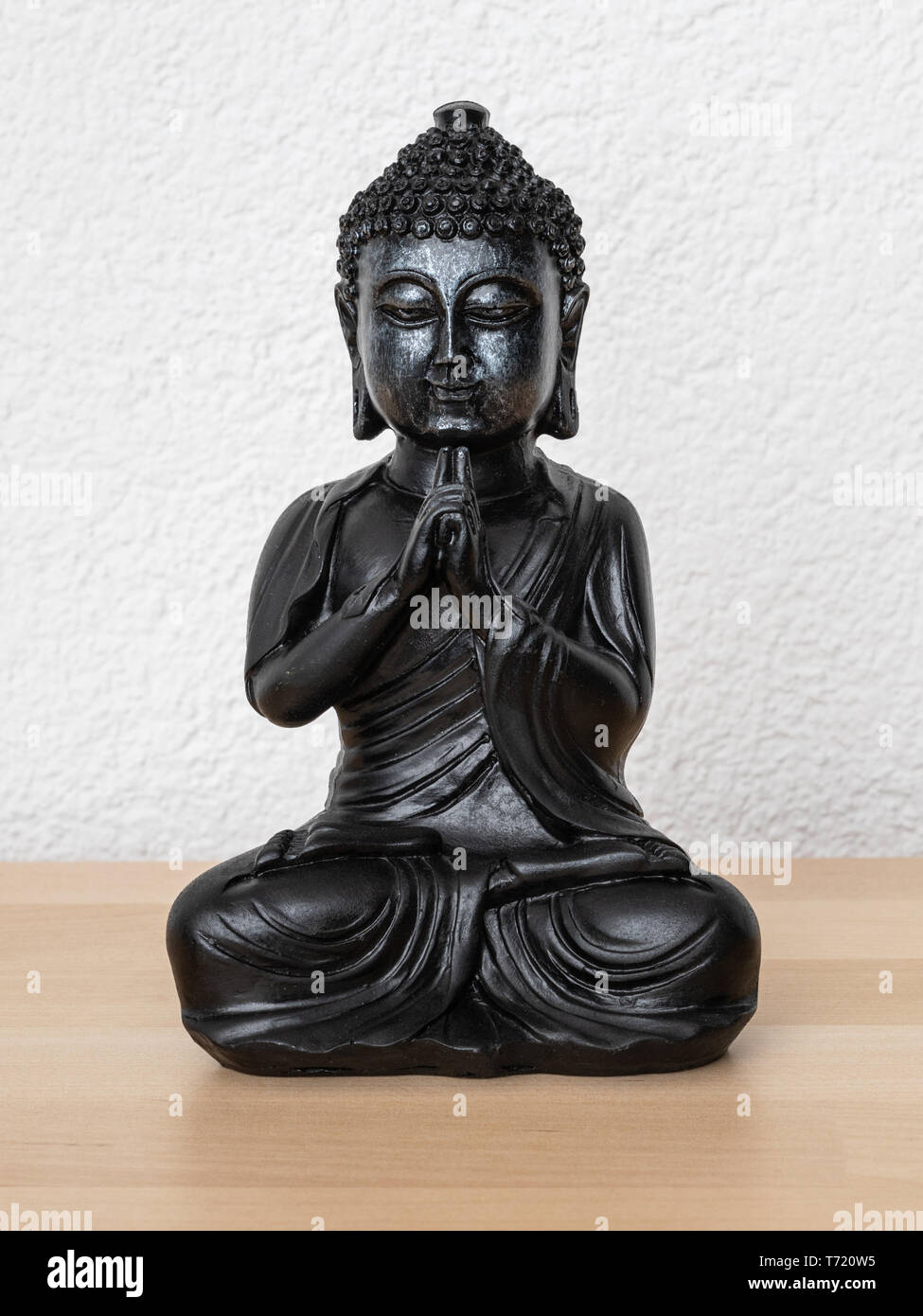Statue de Bouddha signe pour la paix et la sagesse Banque D'Images