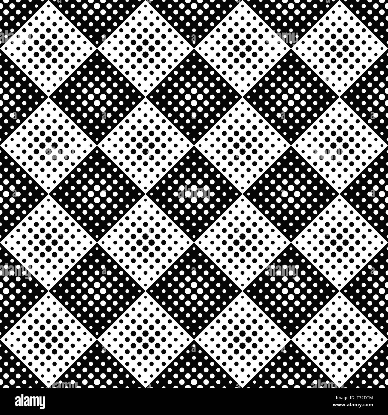 Géométrique abstrait arrière-plan Transparent monochrome de points. Illustration de Vecteur