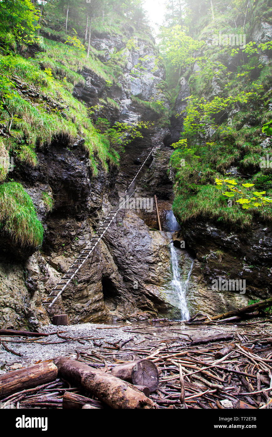 Le Parc National du Paradis slovaque Banque D'Images