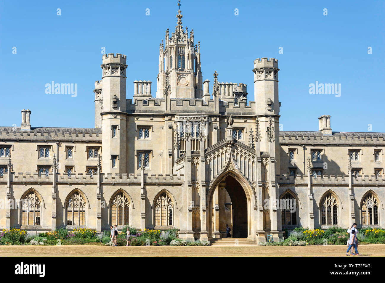 St John's College de la Dos, Cambridge, Cambridgeshire, Angleterre, Royaume-Uni Banque D'Images