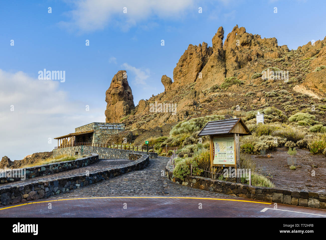 Le Parc National du Teide Museum. Tenerife, Canaries, Espagne Banque D'Images