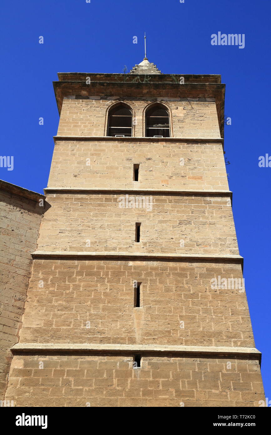 Église Sant Miguel à Majorque, Îles Baléares, Espagne Banque D'Images