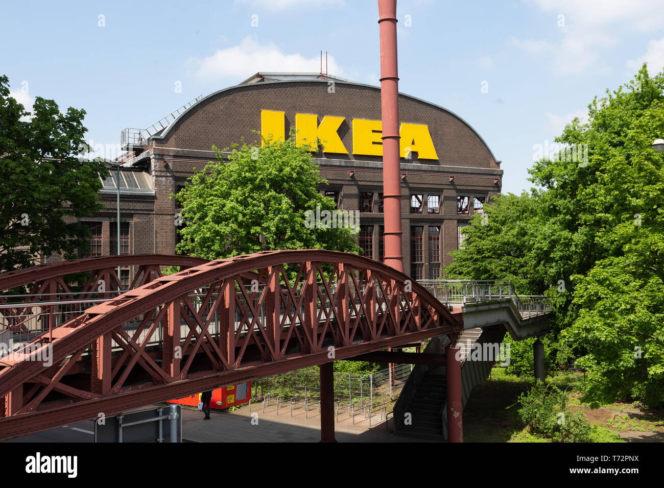 Essen, Allemagne, Ikea sur Limbecker Platz. Banque D'Images