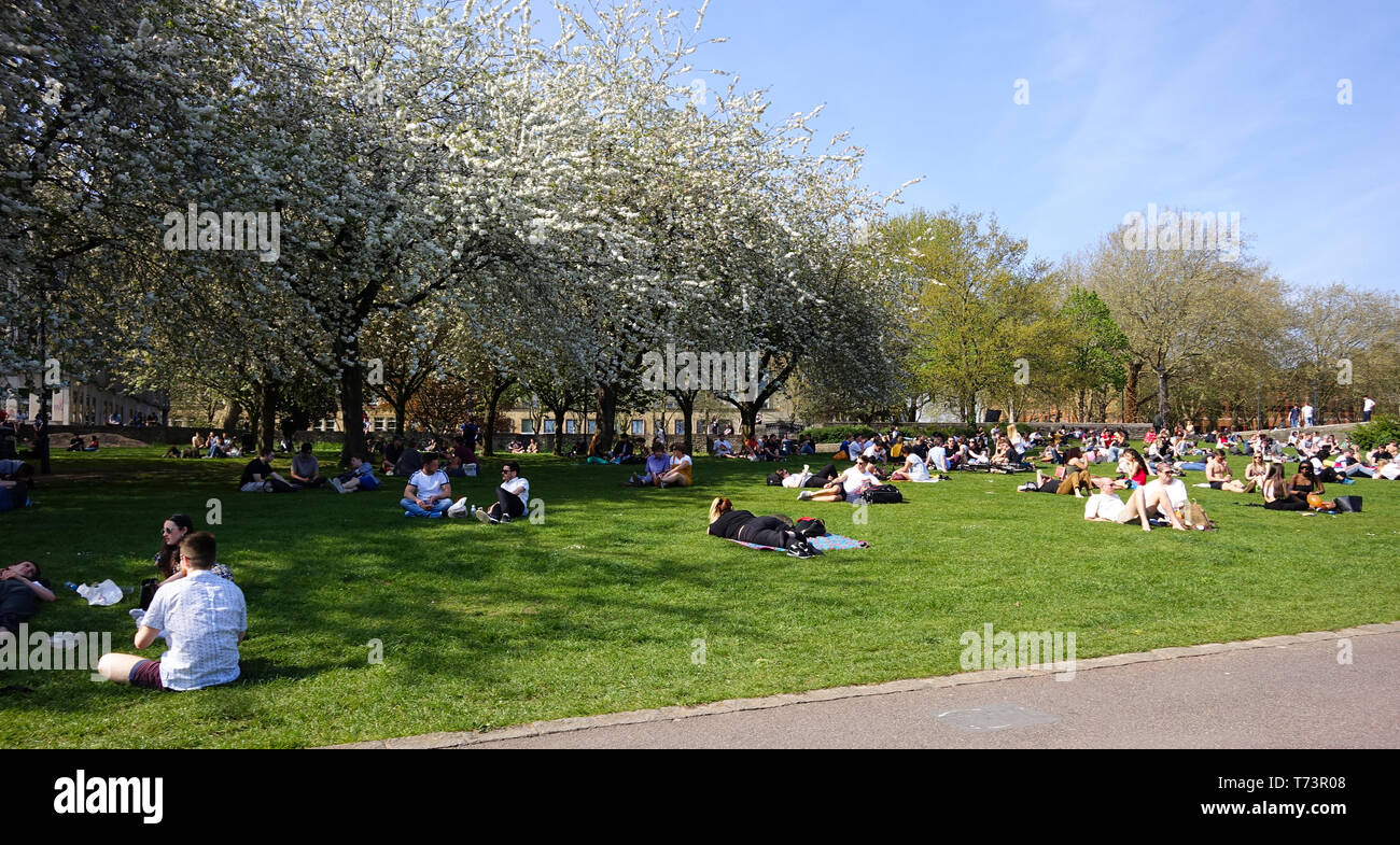 Parc du Château Bristol Banque D'Images