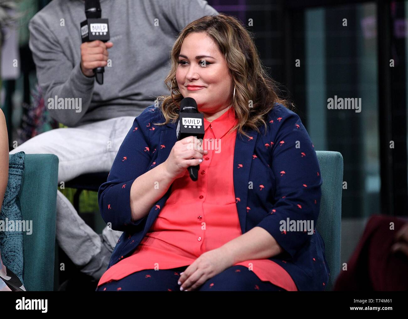 New York, NY, USA. 3 mai, 2019. Tanya Saracho intérieur pour construire AOL Celebrity Series Candids - FRI, AOL Construire Series, New York, NY Le 3 mai 2019. Crédit : Steve Mack/Everett Collection/Alamy Live News Banque D'Images