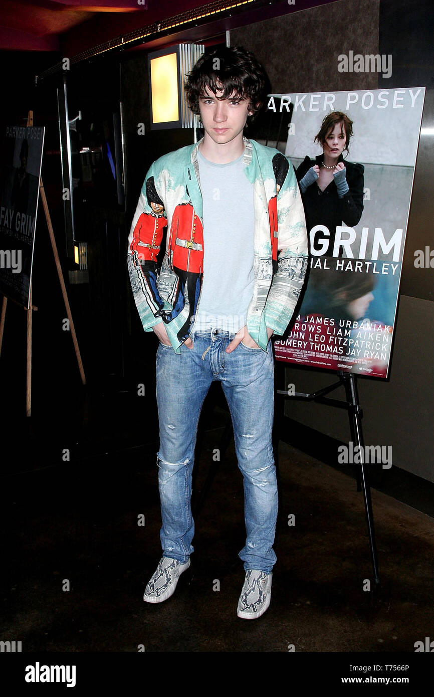 New York, USA. 16 mai, 2007. Liam Aiken au New York City projection de "Fay Grim" à l'IFC Center. Crédit : Steve Mack/Alamy Banque D'Images