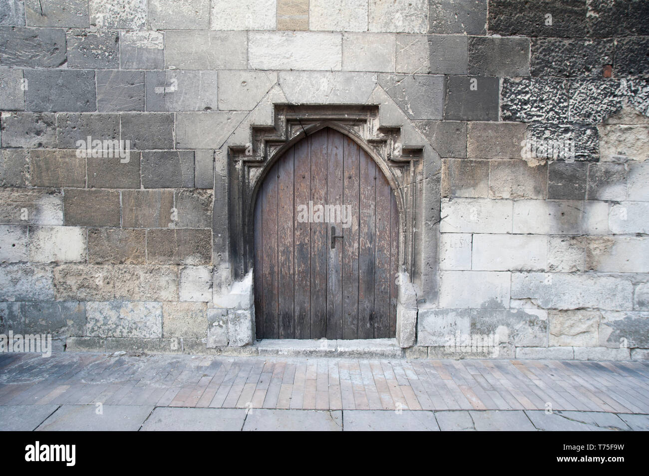 Cathédrale de Wislica en Pologne Banque D'Images