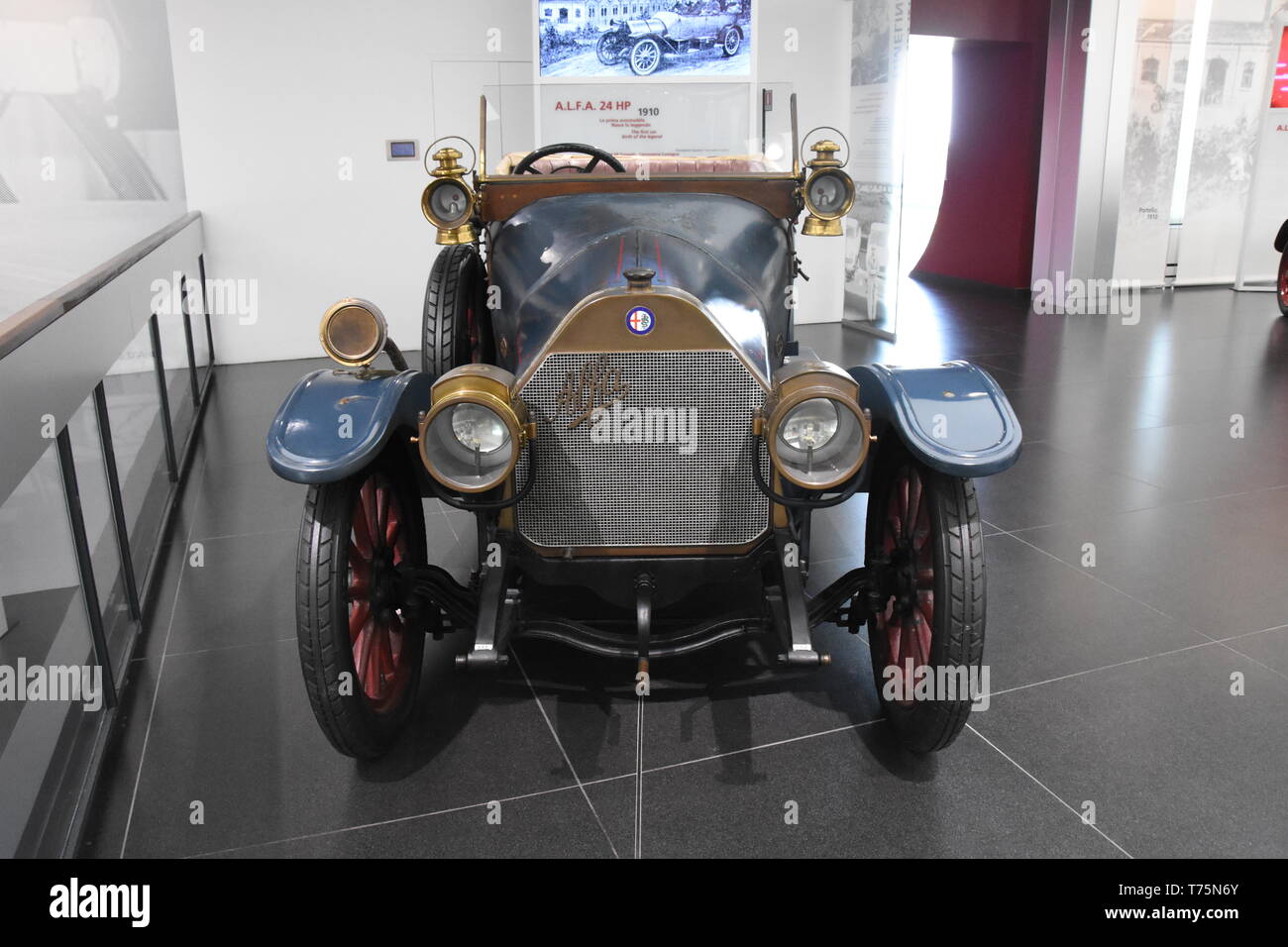 A.L.F.A. (Alfa Romeo) Tipo 24 HP Torpedo Castagna '1910 Banque D'Images