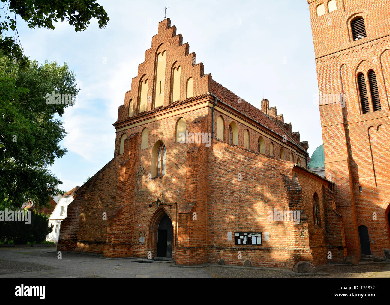 L'église de la Visitation de la Très Sainte Vierge Marie, autrement connu comme l'église de la Vierge Marie , l'un des plus anciens édifices de Varsovie, Pologne. Banque D'Images