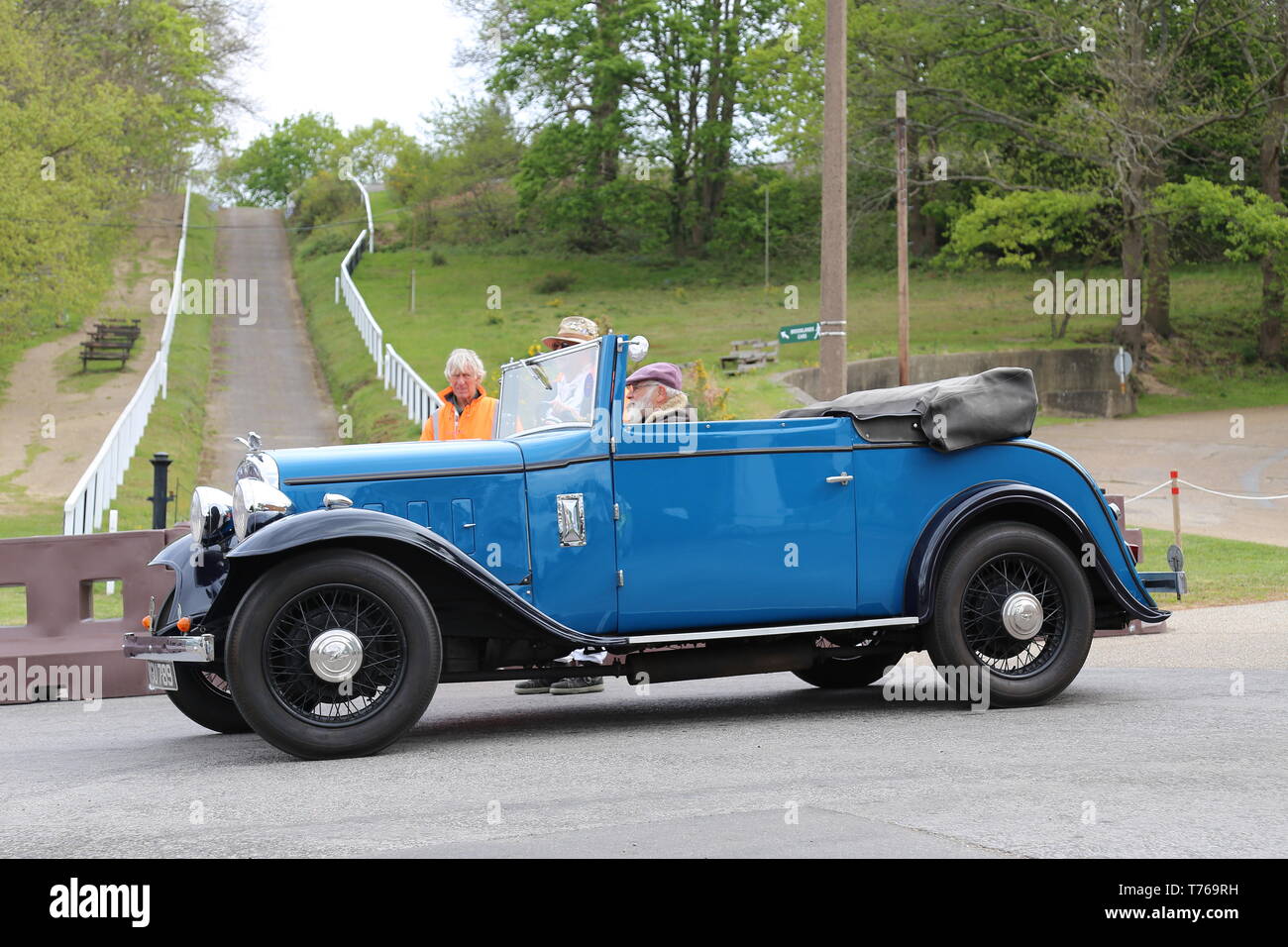 Austin 16/6 Tourer (1934), British Marques jour, 28 avril 2019, Musée de Brooklands, Weybridge, Surrey, Angleterre, Grande-Bretagne, Royaume-Uni, Europe Banque D'Images
