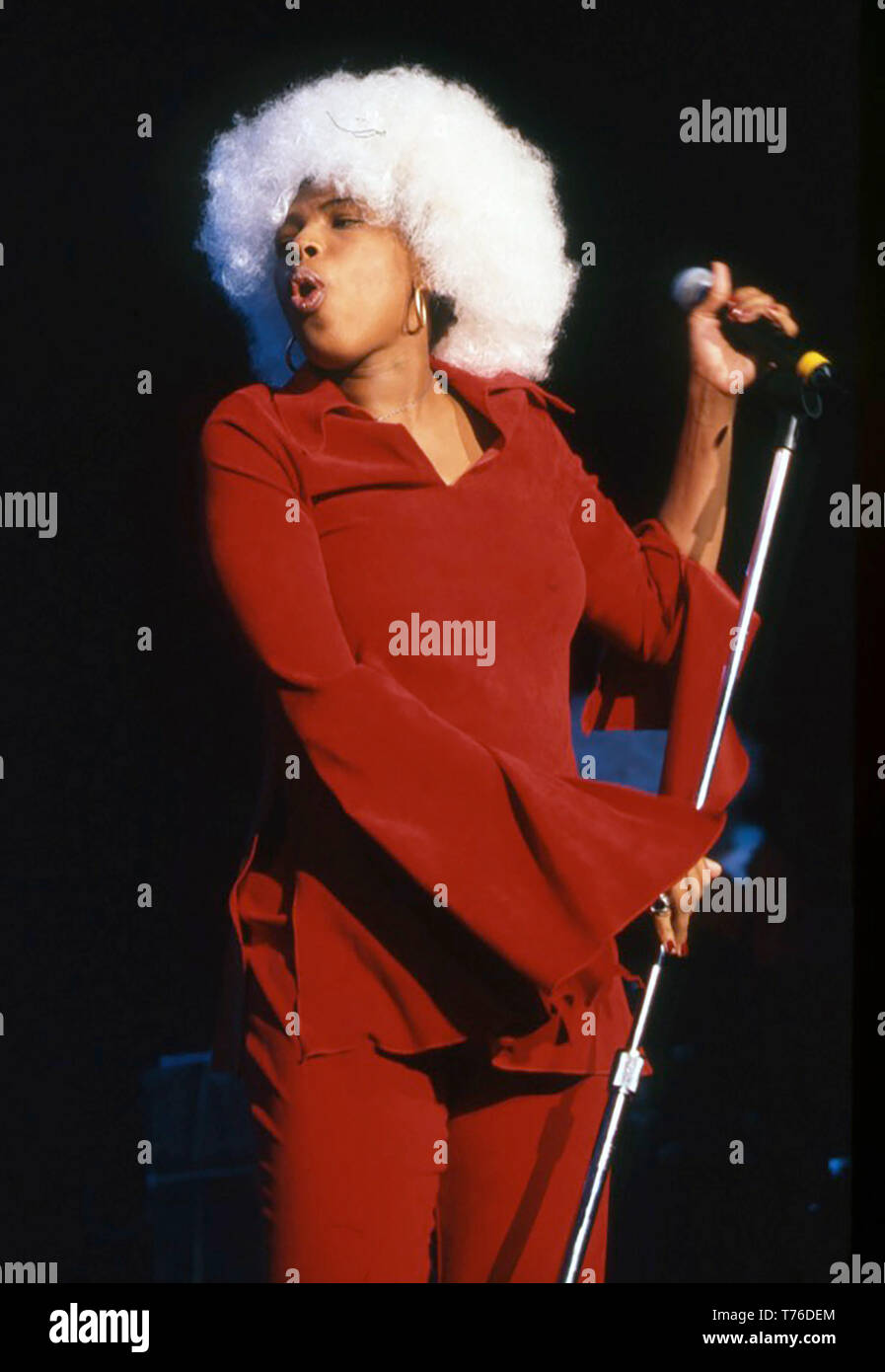 MACY GRAY-américain de R&B et soul singer à propos de 1999 Banque D'Images