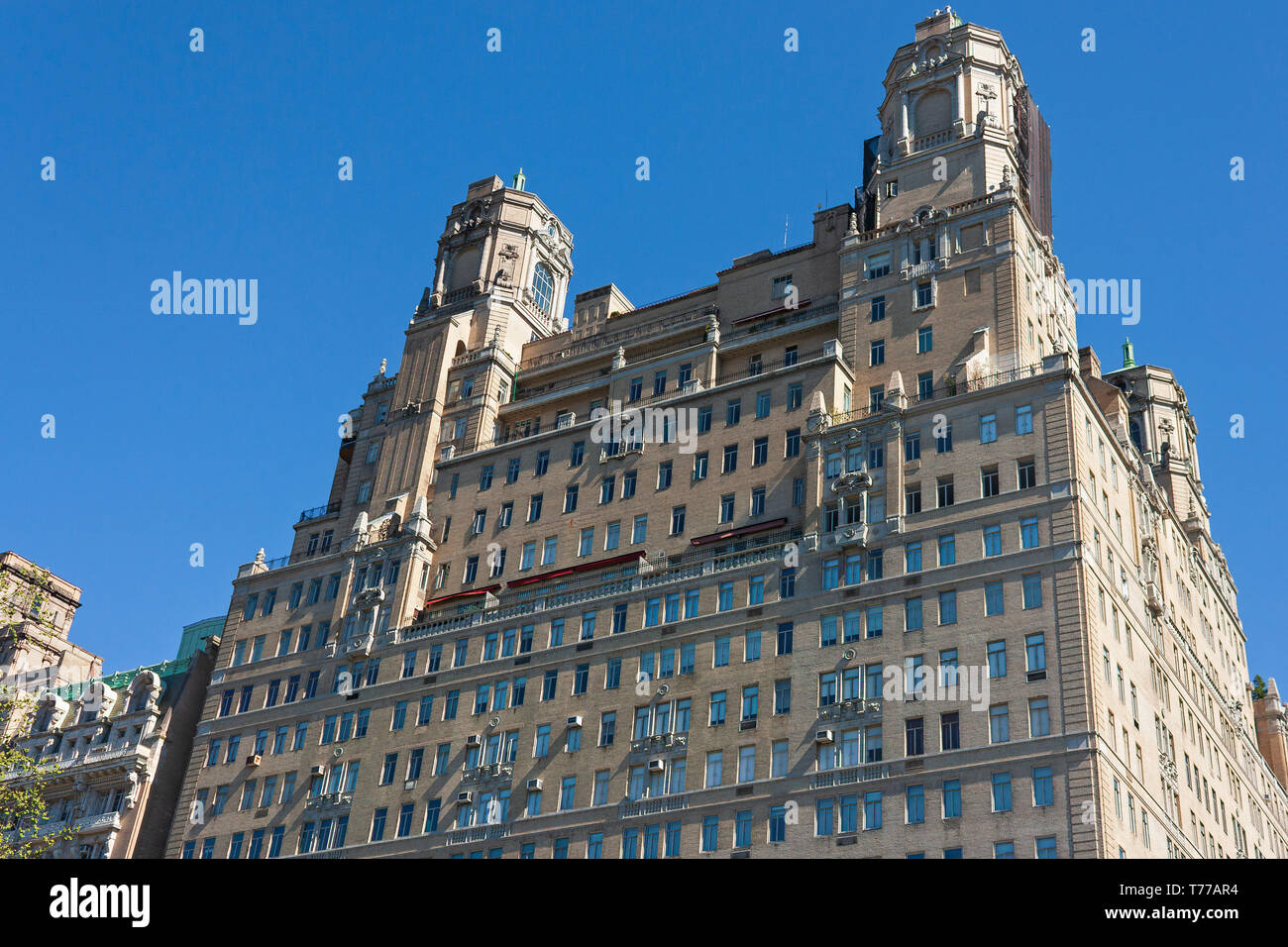Le Beresford immeuble sur Central Park West, Upper Manhattan, New York City, USA Banque D'Images