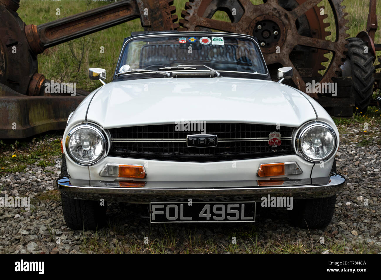 Triumph TR6 Banque D'Images