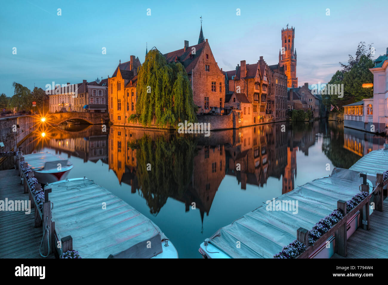 Bruges, Flandre occidentale, Flandre, Belgique, Europe Banque D'Images