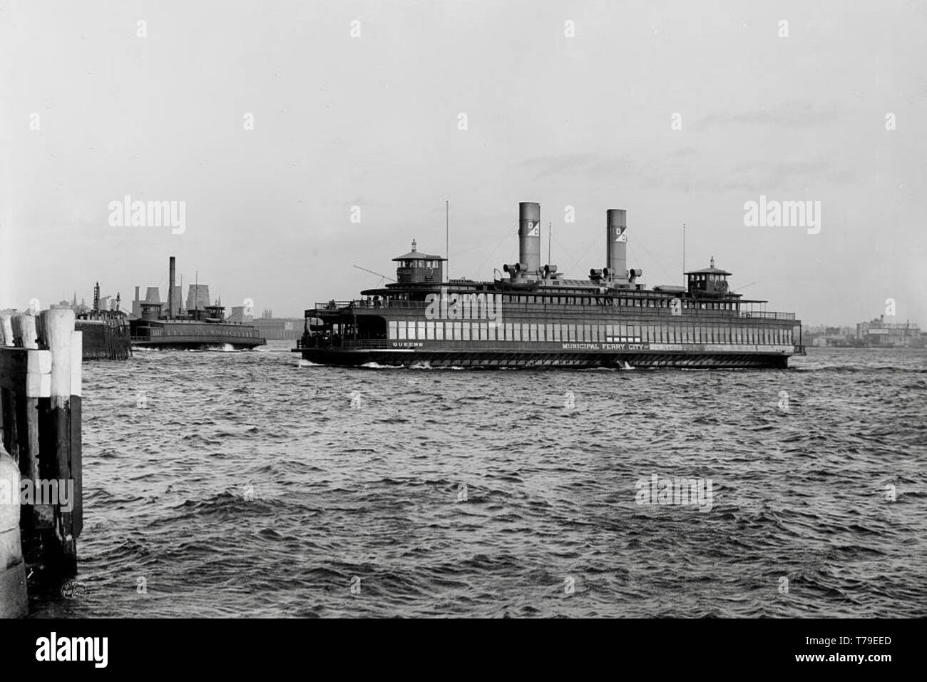 Vieille photo de la ville de new york Banque de photographies et d ...