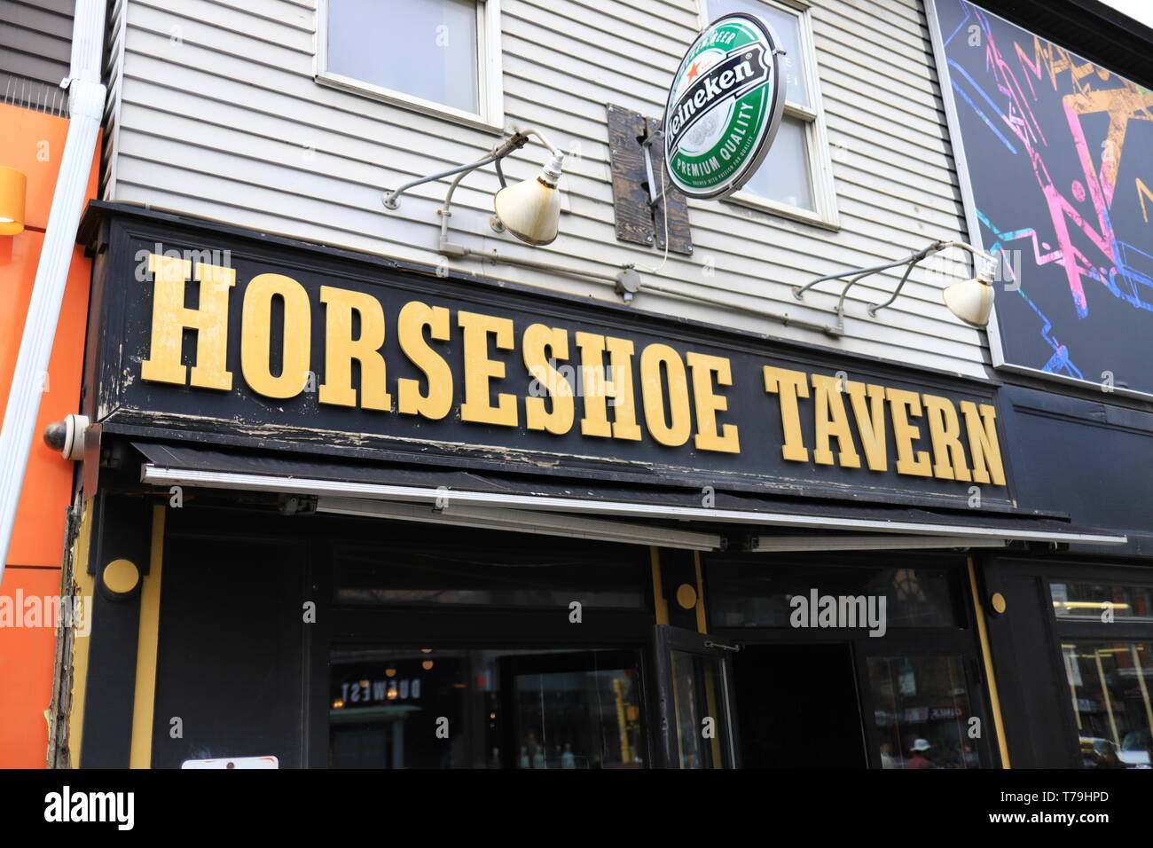 Horseshoe Tavern, Toronto Banque D'Images