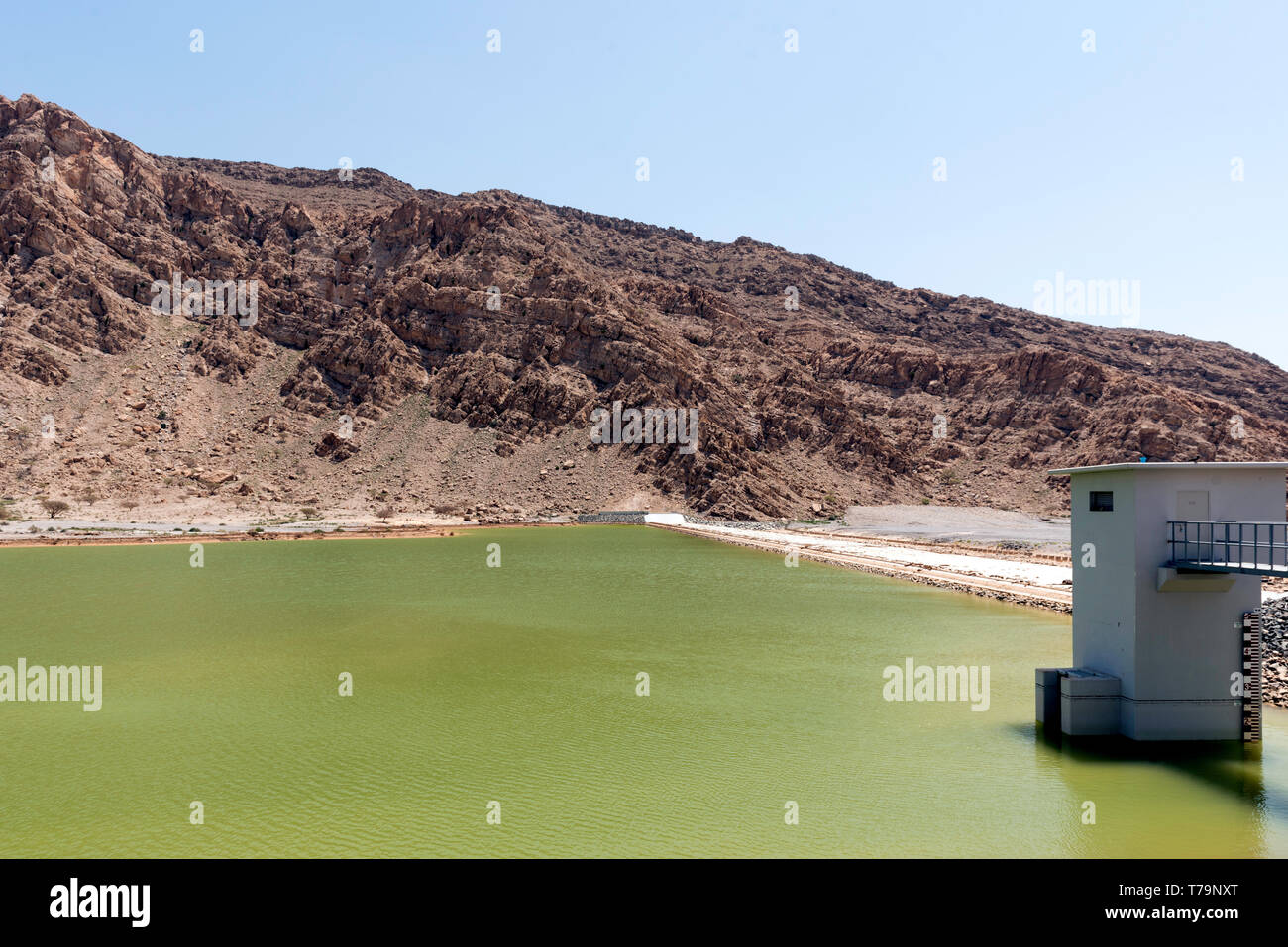 Vue panoramique des eaux-cape in Desert Banque D'Images