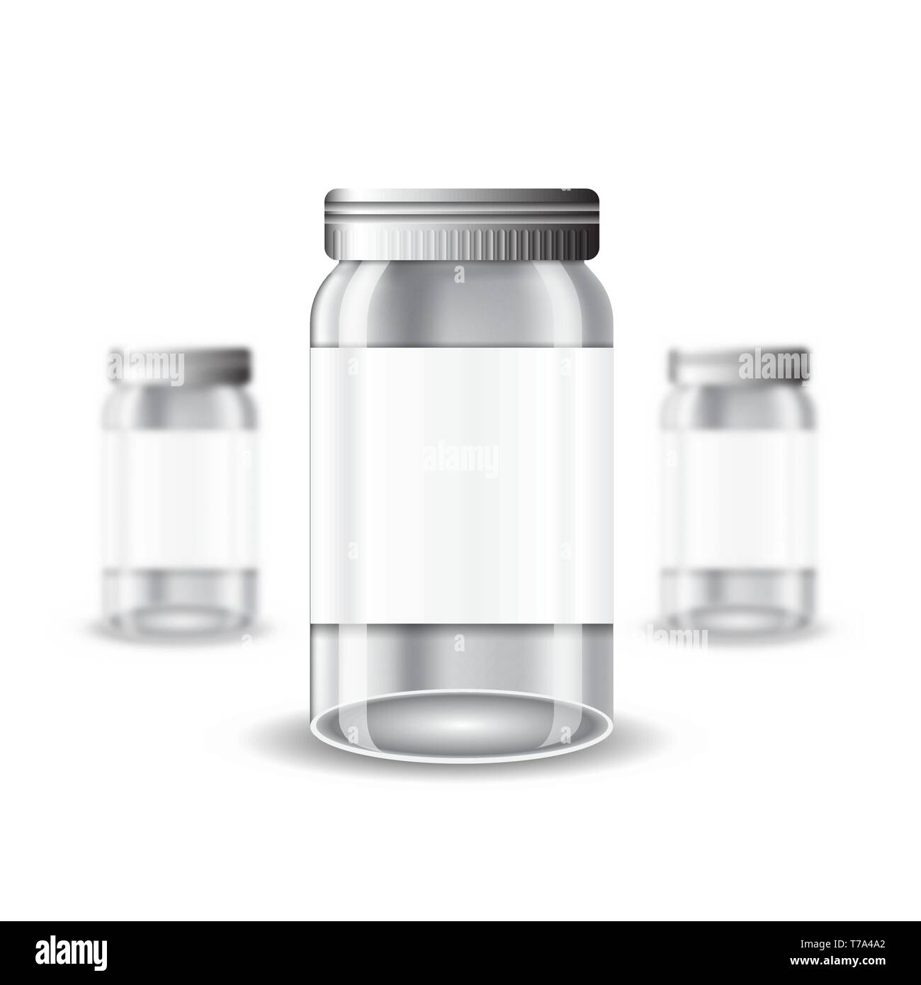 Pack avec medecine gouttes ou vitamin Illustration de Vecteur