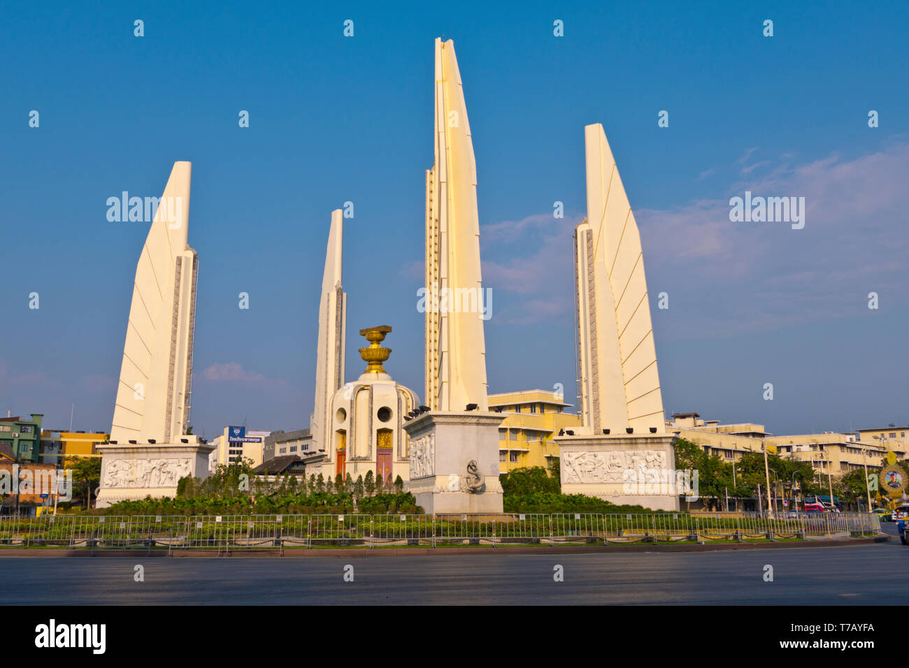 Le Monument de la démocratie, Banglamphu, Bangkok, Thaïlande Banque D'Images