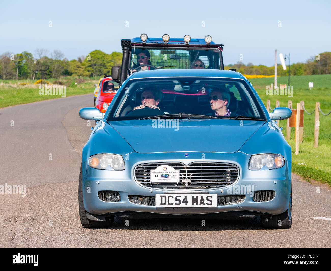 Classic 2004 Audi A1 d'arriver à North Berwick, Immobilier Archerfield Rotary Club voiture classique d' 2019, East Lothian, Scotland, UK Banque D'Images
