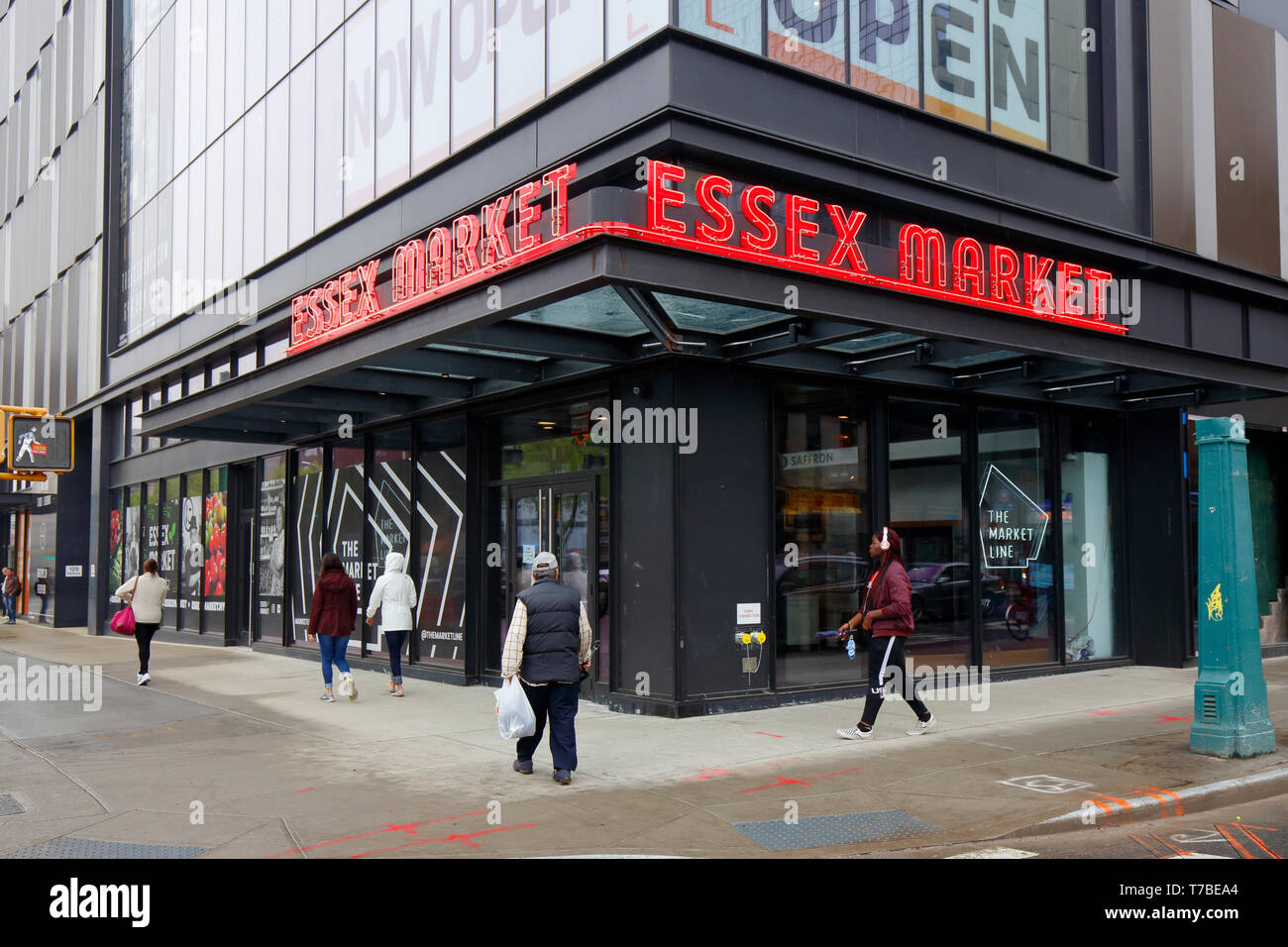 Marché d'Essex, mai 2019. Lower East Side, New York City Banque D'Images Marché d'Essex, mai 2019. Lower East Side, New York City Banque D'Images