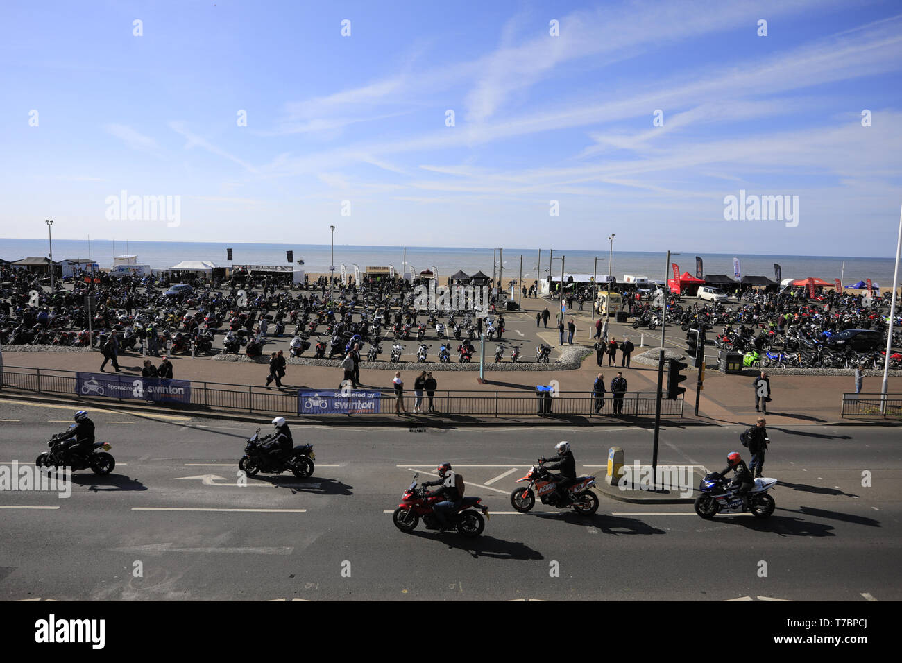 Hastings, Royaume-Uni. 6 mai, 2019. Météo britannique. Les cyclistes participent en grand nombre pour leur Journée annuelle peut fonctionner à Hastings, East Sussex, UK. Credit : Ed Brown/Alamy Live News Banque D'Images