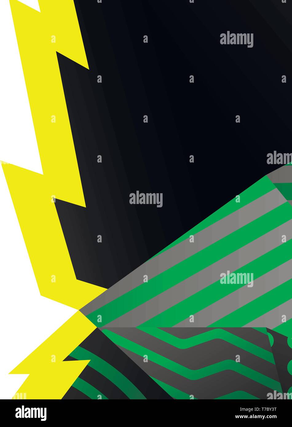 Motif coloré vecteur moderne de style créatif. Illustration de Vecteur