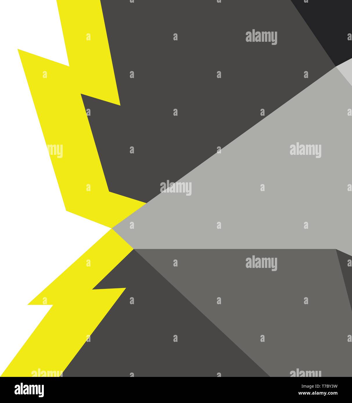 Résumé vecteur géométrique modèle dans le style de la technologie. Illustration de Vecteur