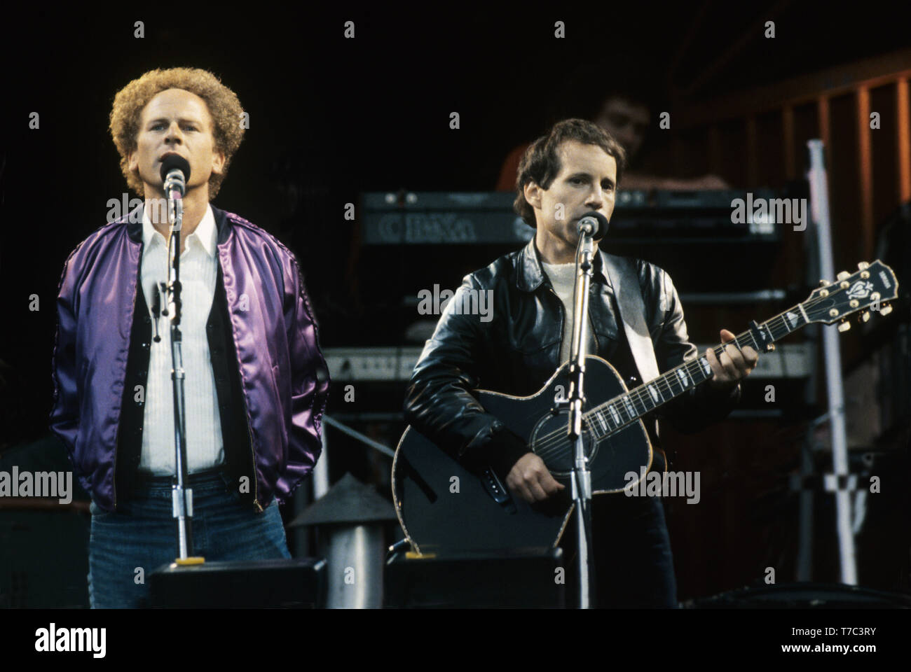 Simon et Garfunkel, 1970 à Amsterdam ( ?) Banque D'Images