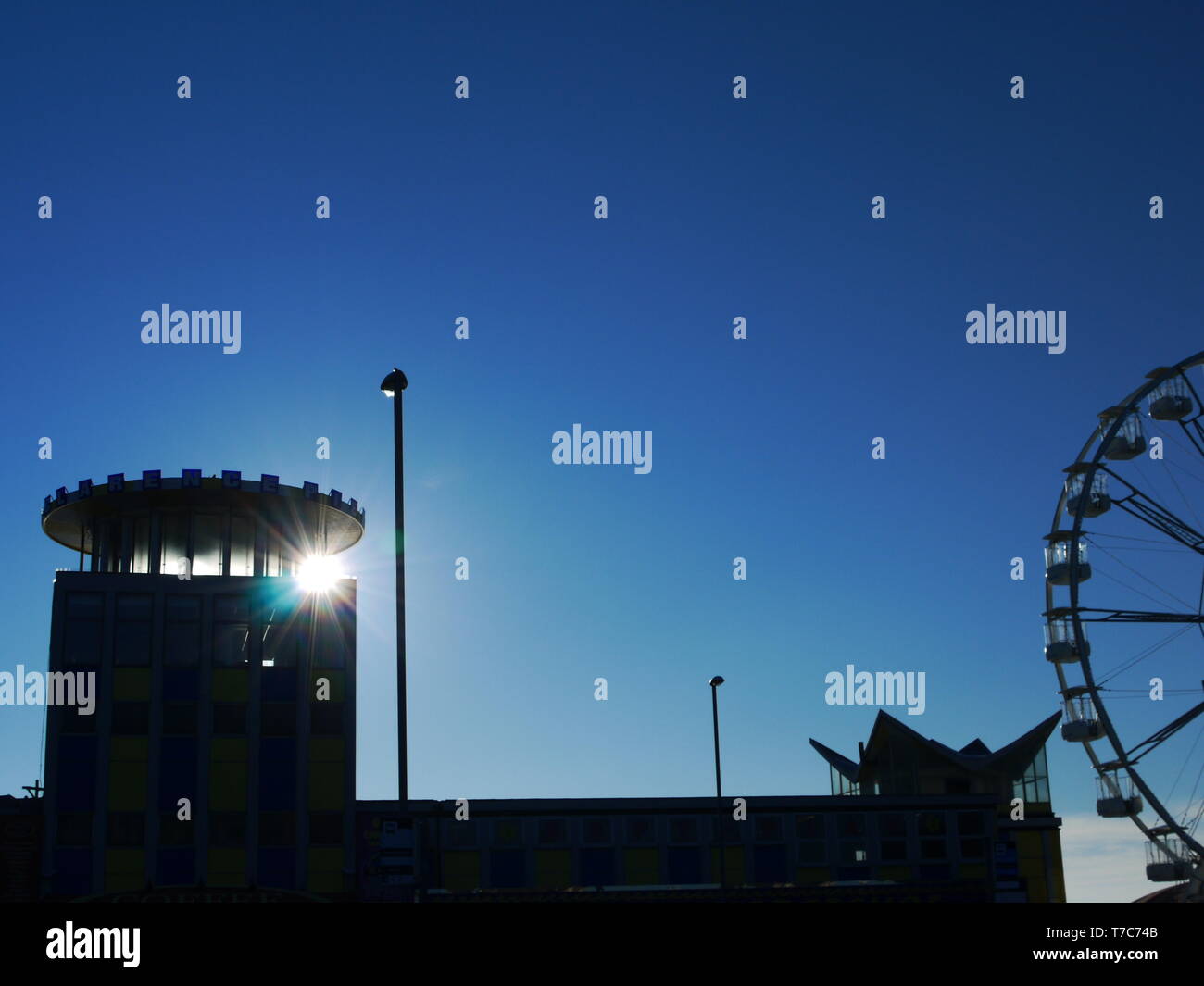 Clarence Pier, Southsea, Portsmouth, Hampshire, Royaume-Uni. Banque D'Images