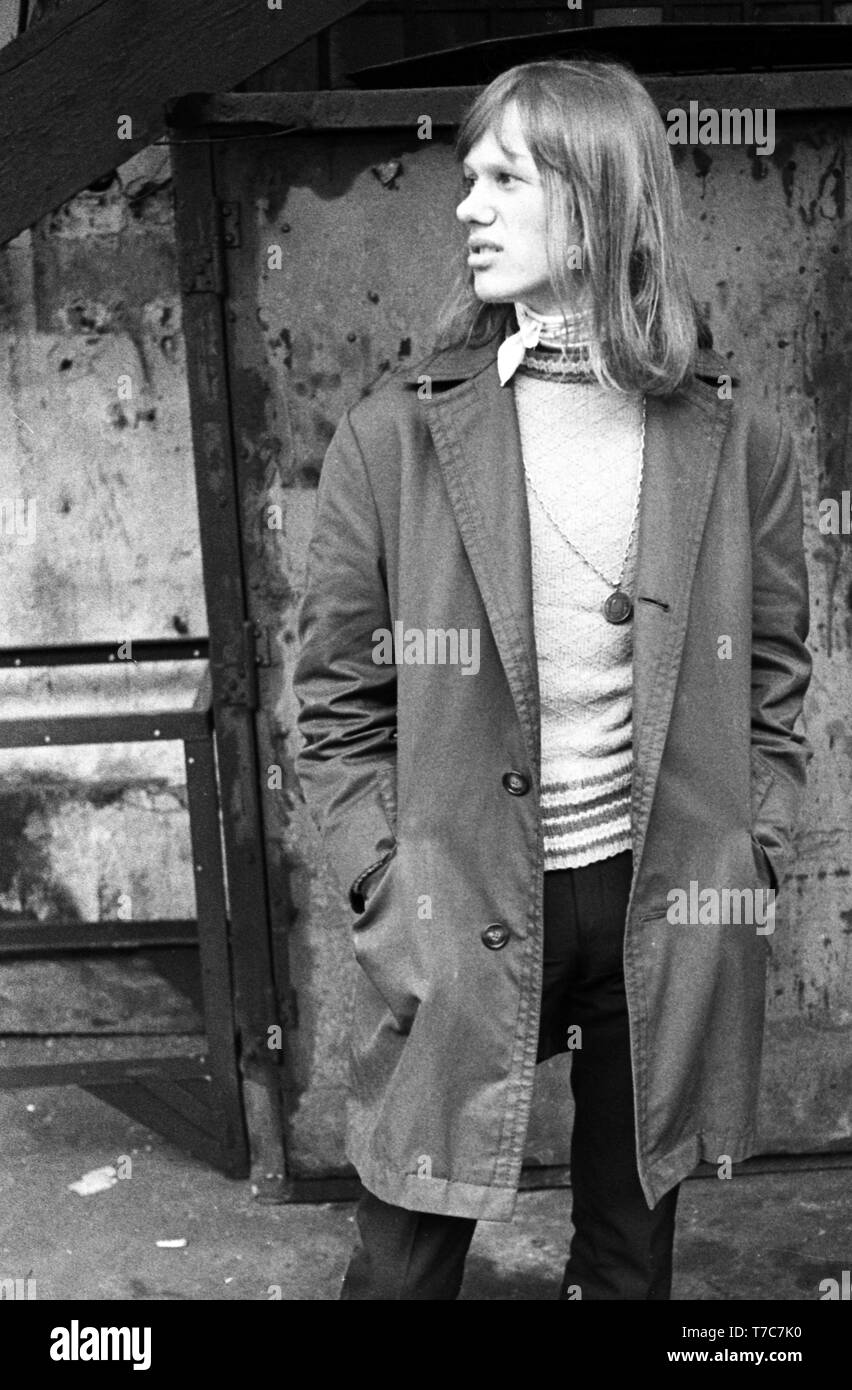 Musicien tchèque, artiste, danseur et acteur Jiri Korn va célébrer 70e anniversaire le 17 mai. (Photo/CTK Alexandr Janovsky) Banque D'Images