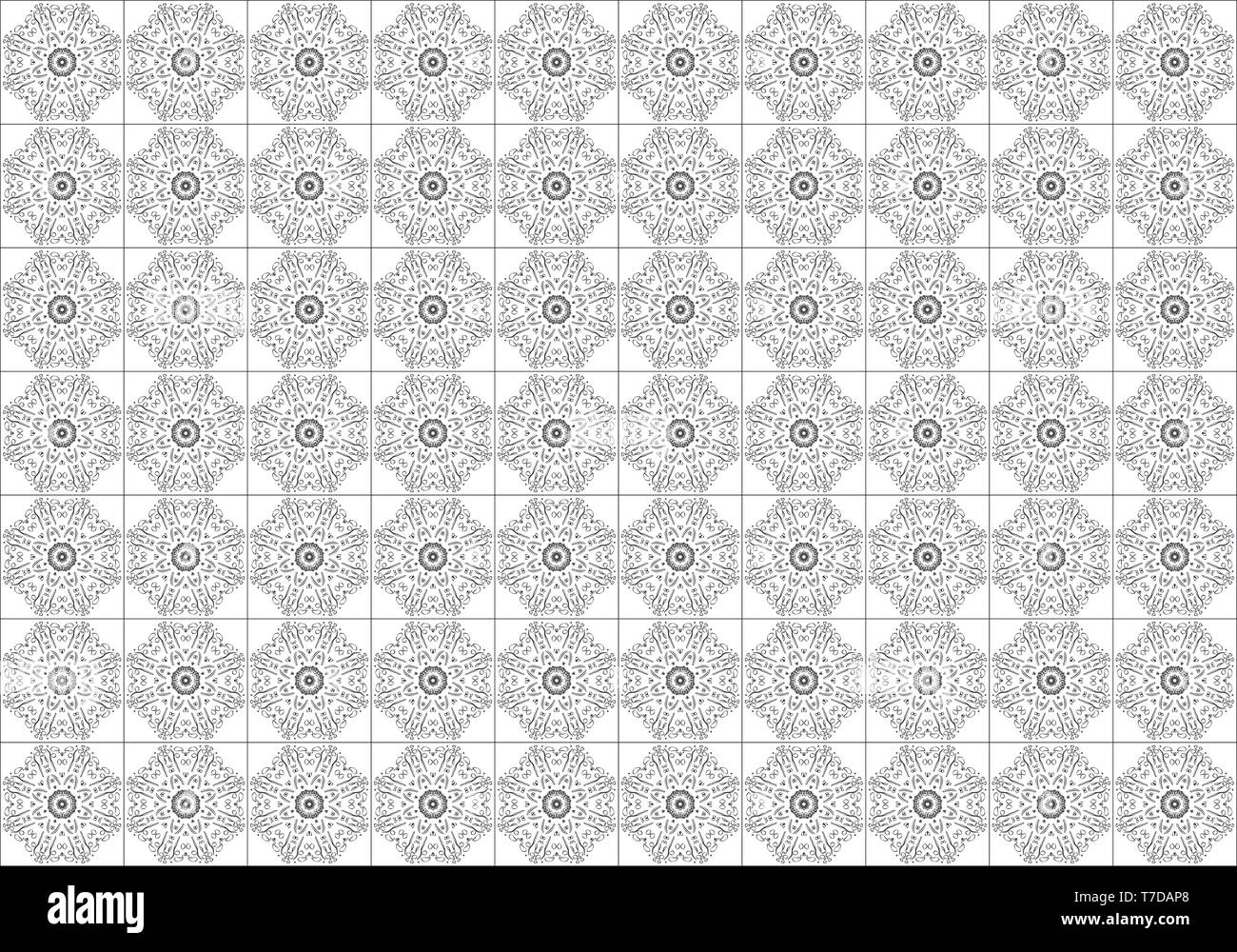 Seamless Vector pattern stripes. Texture moderne élégant avec treillis monochrome. Géométrique répétitif grille hexagonale. Réseau simple de conception graphique. Illustration de Vecteur