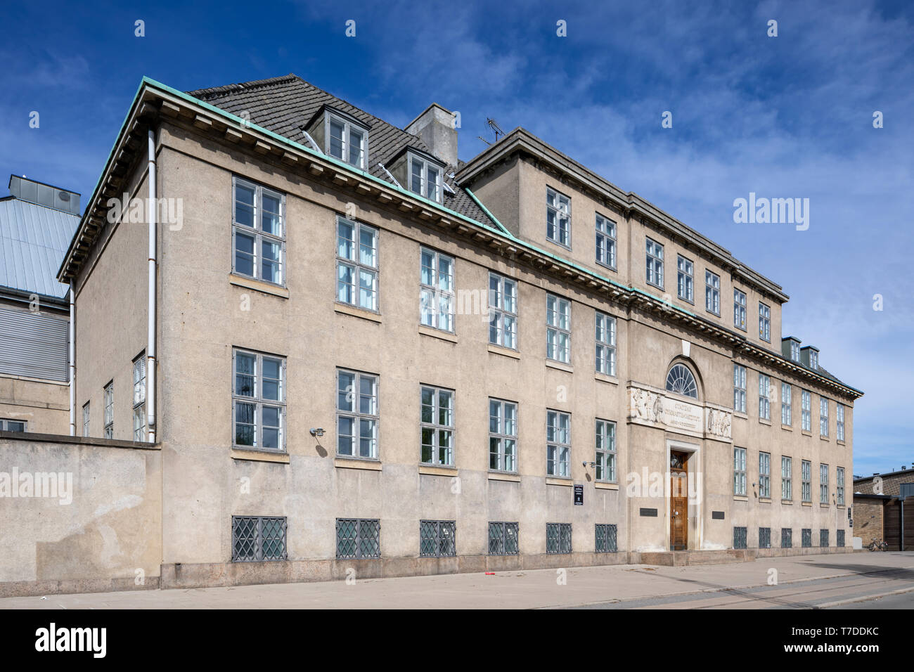 L'Institut pour Ernaering Idraet og (Institut du sport et de la nutrition), Campus nord, bâtiment conçu par Carl Brummer, 1924 ; Copenhague, Danemark Banque D'Images