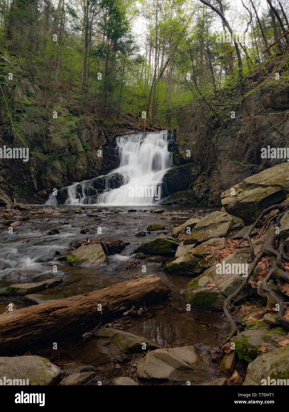 Chutes d'Indian Brook Banque D'Images