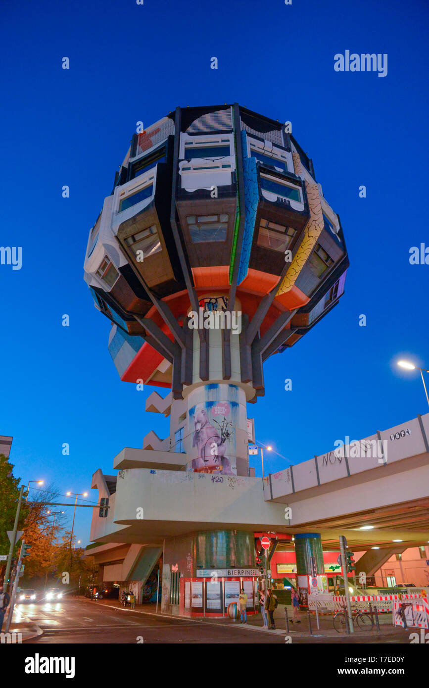 Bierpinsel, Schlossstrasse, Steglitz, Steglitz-Zehlendorf, Berlin, Deutschland Banque D'Images