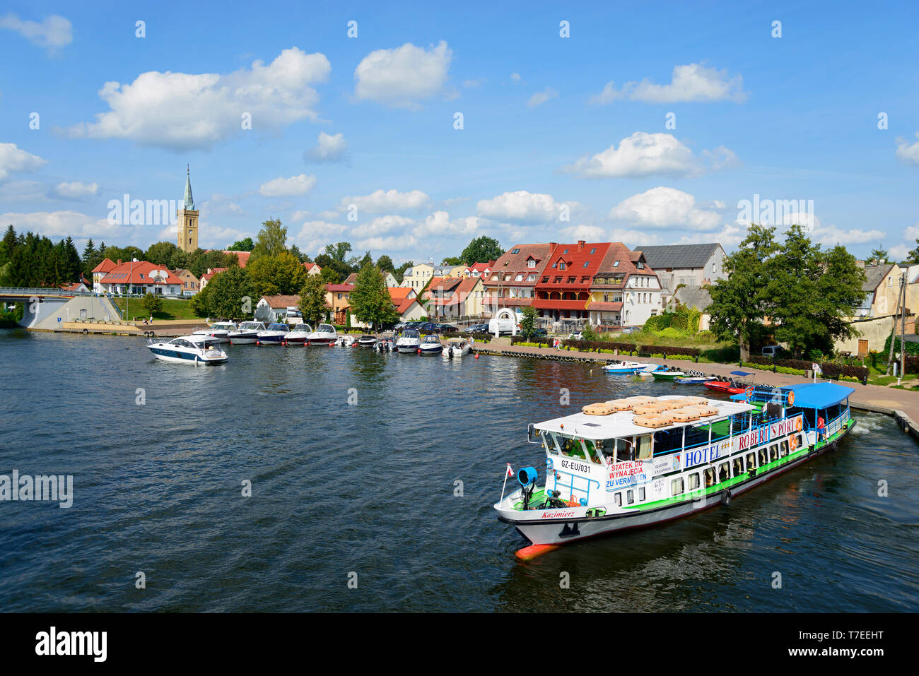 Mikolajki, lac Talty, Warmie Mazurie, Pologne Banque D'Images