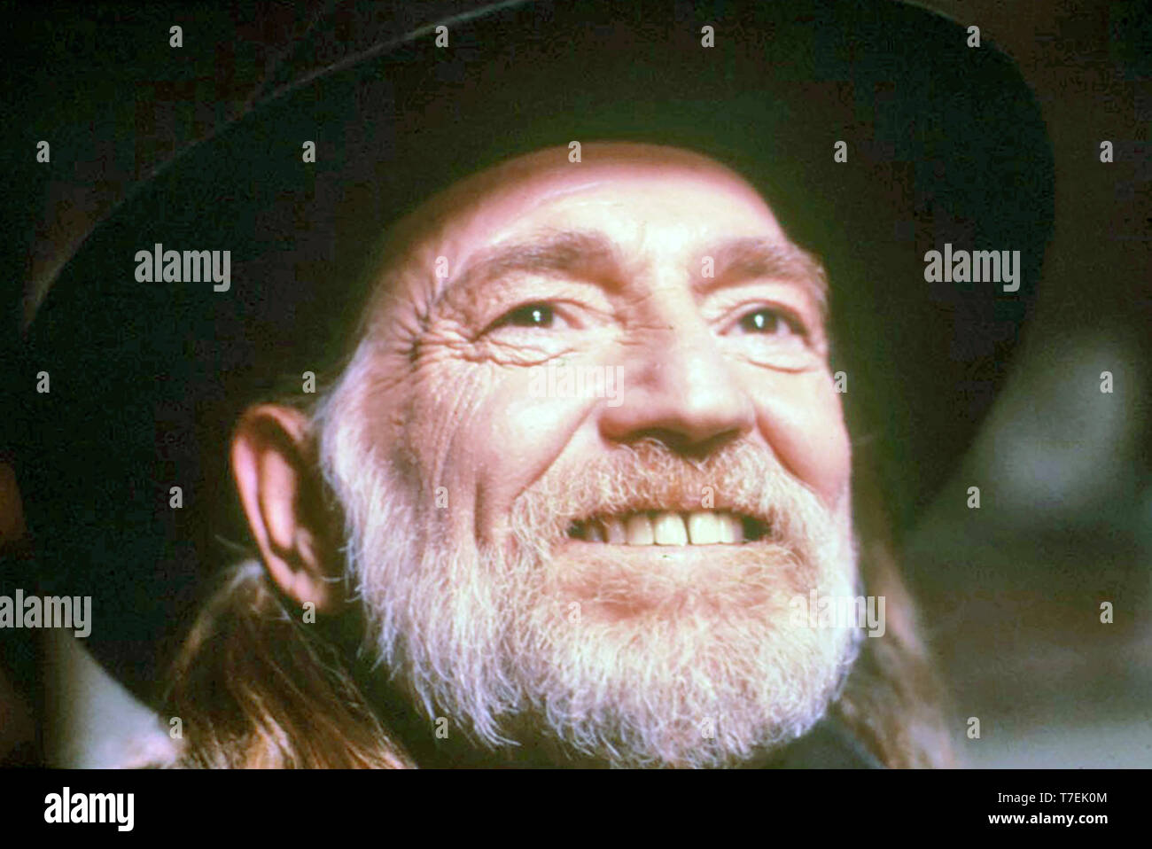 WILLIE NELSON American musicien country et acteur de film Banque D'Images