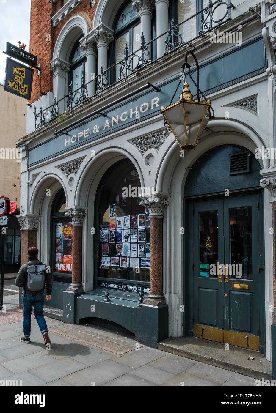 Hope & Anchor, Upper Street, Londres Banque D'Images