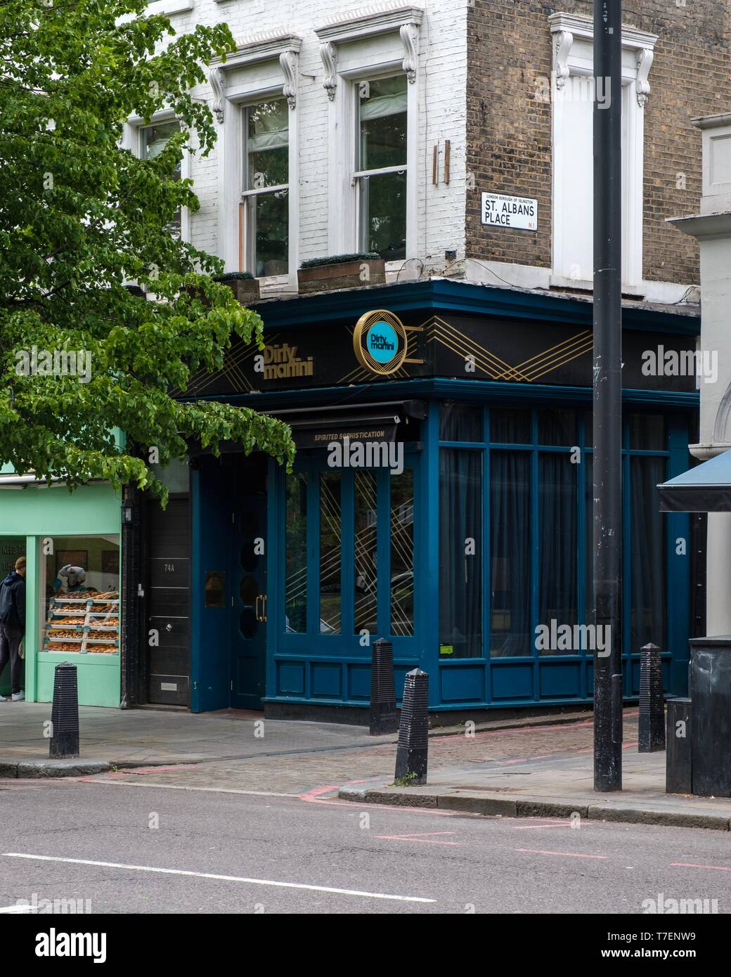 Dirty Martini, Upper Street, Londres Banque D'Images