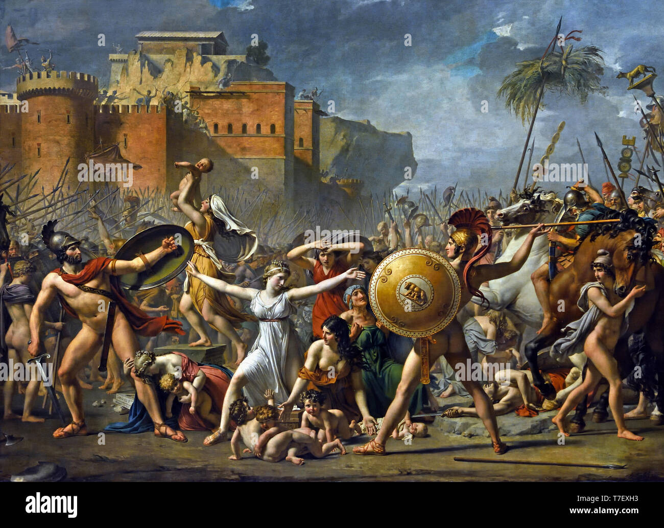 l-intervention-de-la-sabine-femmes-1799-peinture-de-jacques-louis-david