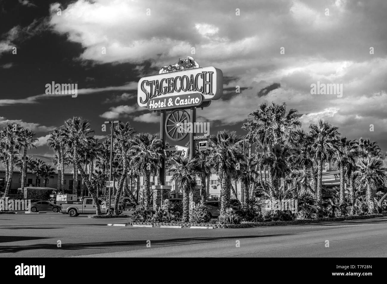 Stagecoach Hotel and Casino à Beatty - BEATTY, USA - Le 29 mars 2019 Banque D'Images