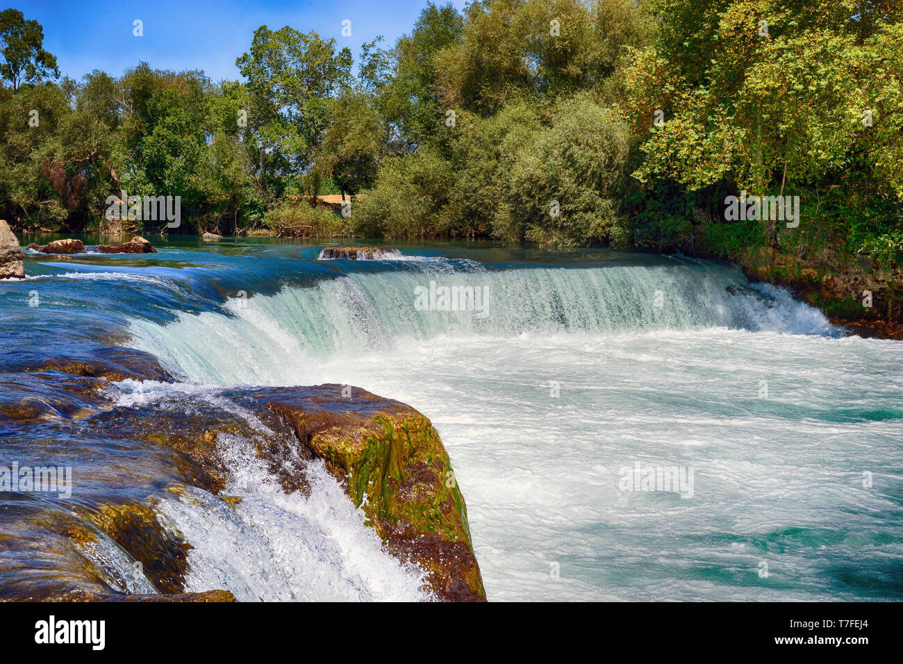 Chutes de Manavgat à Antalya Turquie destination touristique Banque D'Images