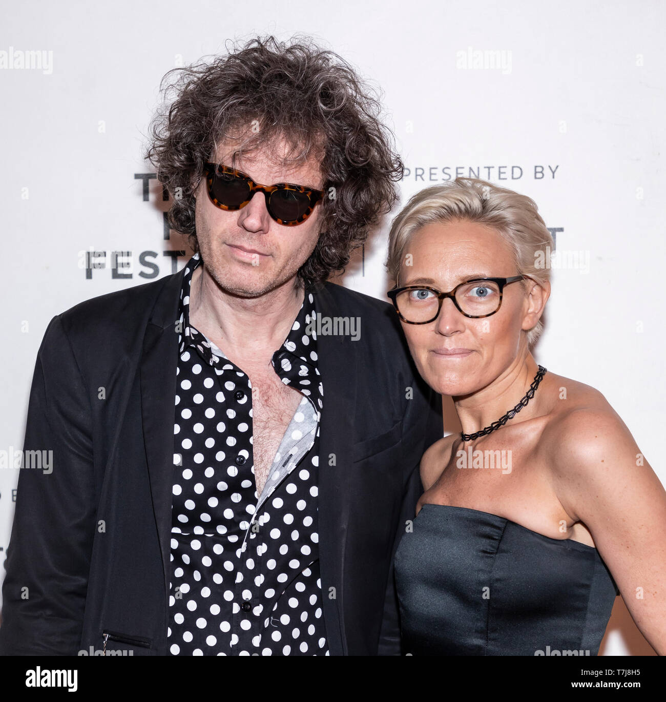 New York, États-Unis. 06Th Mai, 2019. John W. Walter et Vanessa Gould assister à la "Il faut un fou' premiere pendant 2019 Tribeca Film Festival au Théâtre Stella Artois, Manhattan Crédit : Sam Aronov/Pacific Press/Alamy Live News Banque D'Images