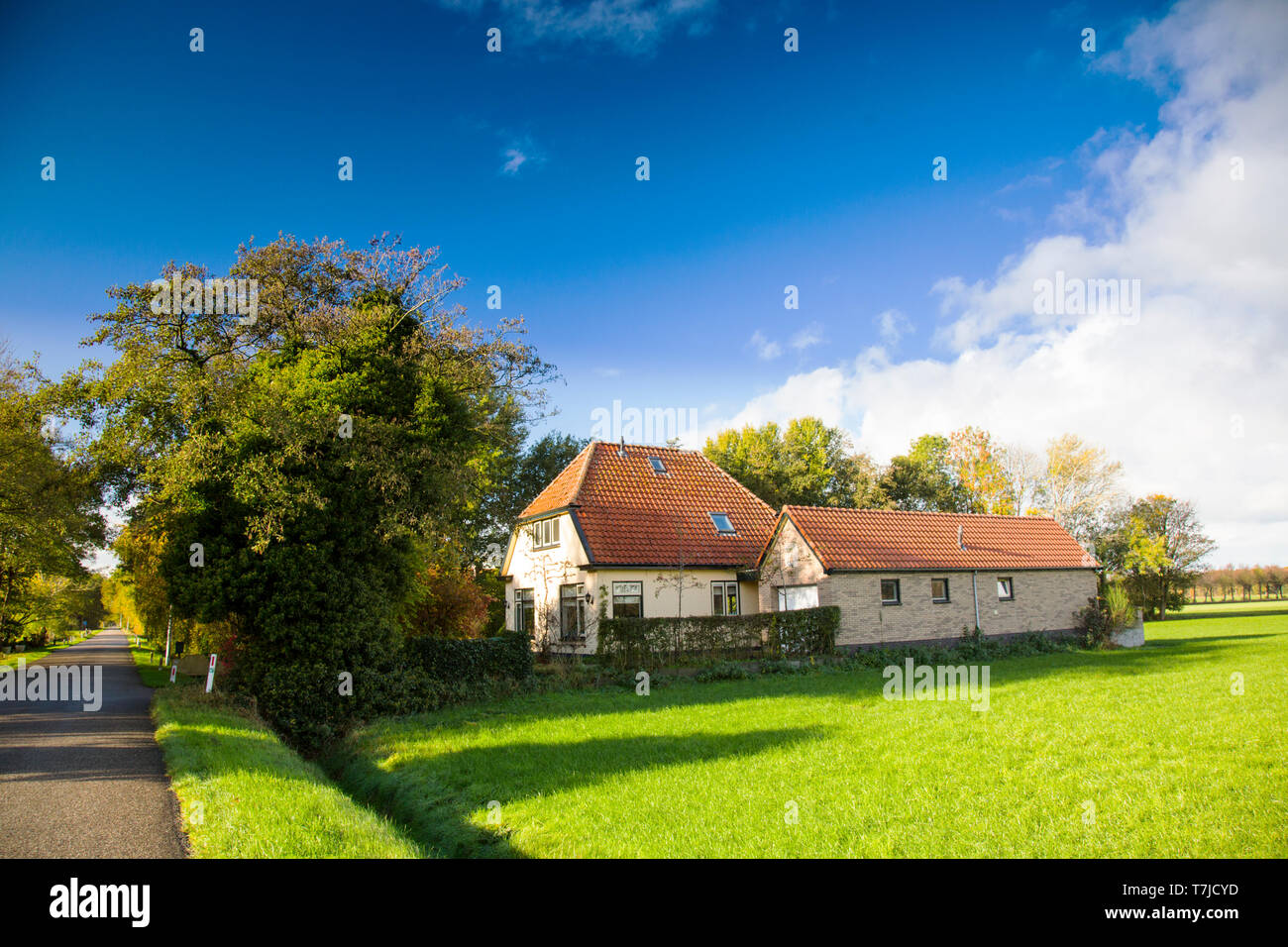 Vieille maison à la campagne Banque D'Images