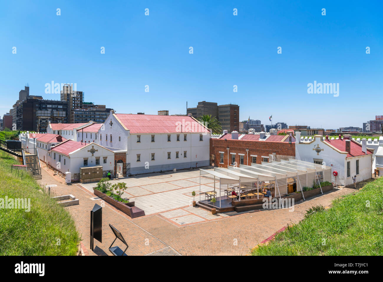 Le Vieux Fort, Constitution Hill, Johannesburg, Afrique du Sud Banque D'Images