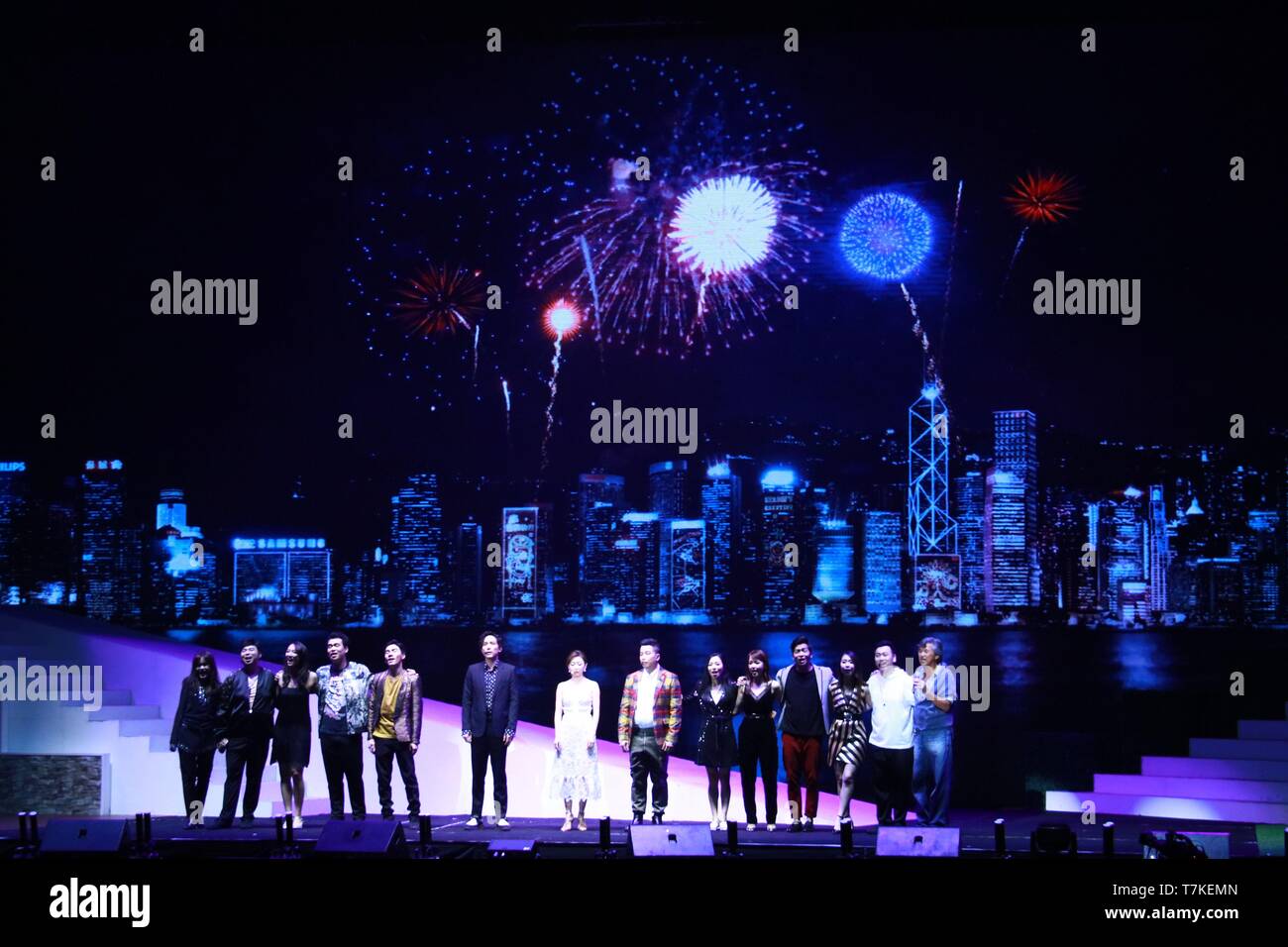 Hong Kong, Chine. 07Th Mai, 2019. George Lam¡®s Lamusical "dernier concert 2019" a été tenue avec succès à Hong Kong Coliseum de Hong Kong, Chine, le 07 mai, 2019.(Photo par TPG) Credit : TopPhoto/Alamy Live News Banque D'Images