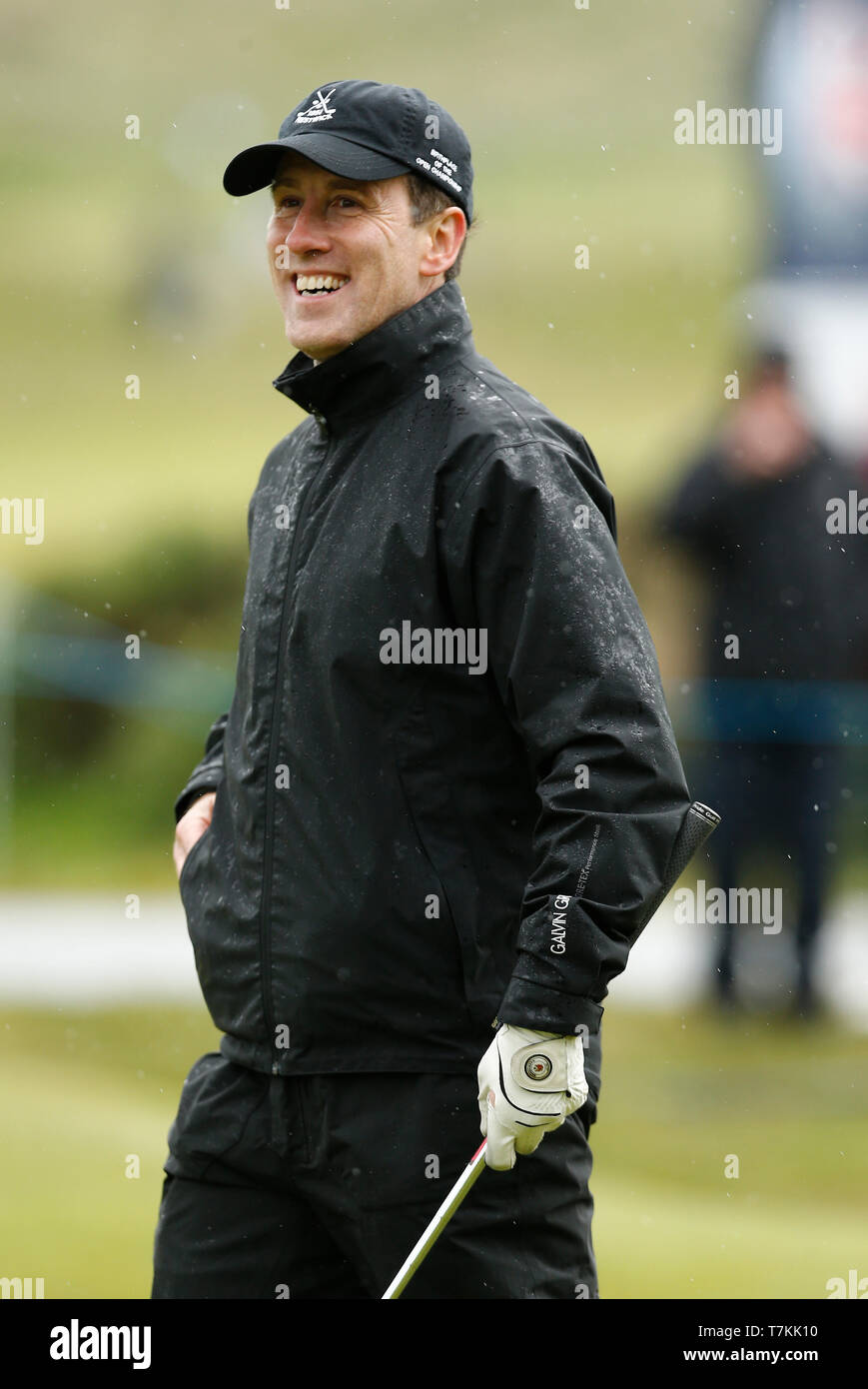 Hillside Golf Club, Southport, Royaume-Uni. 8 mai, 2019. Betfred British Masters, organisé par Tommy Fleetwood, Pro Am jour ; Strictly Come Dancing star Anton du Beke : Action Crédit Plus Sport/Alamy Live News Banque D'Images